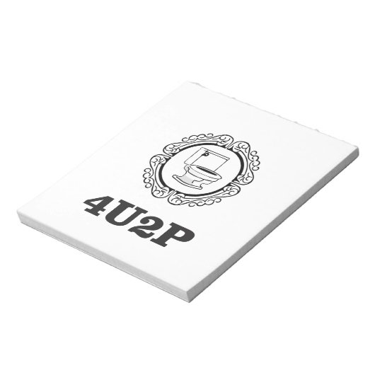 Pinkeln Notizblock (Rotiert)