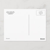 Pinkeln Tom auf Postkarte (Rückseite)