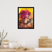 PINKER CLOWN POSTER (Küche)
