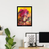 PINKER CLOWN POSTER (Heimbüro)