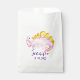 Pinker Dinosaurier Hershey's Candy Favors Geschenktütchen