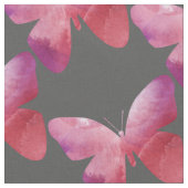 Pinker Schmetterling Stoff (Nahaufnahme)