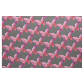 Pinker Schmetterling Stoff (Fat Quarter (45,7 x 55,9 cm))