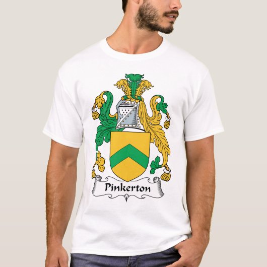 Pinkerton Familienwappen T-Shirt (Vorderseite)