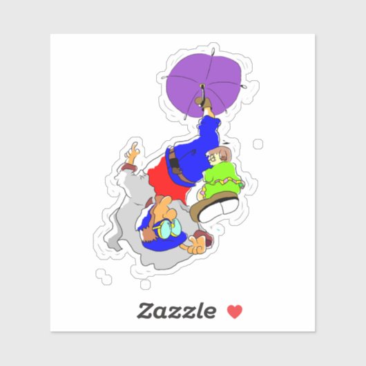 Pinkerton Umbrella Aufkleber (Blatt)