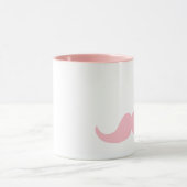 Pinkery Mustache Tasse (Zentrum)