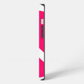 Pinkes Friedenszeichen iPhone Hülle (Linke Seite)