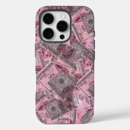 Pinkes Geld-Ästhetik-Handyhülle 💸💖 iPhone 16 Pro Hülle
