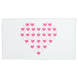 Pinkes Herz Kissenbezug