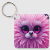 Pinkes One Schlüsselanhänger (Vorderseite)