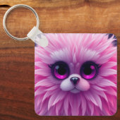 Pinkes One Schlüsselanhänger (Vorderseite)