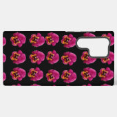 Pinkes Stiefmütterchen-Leidenschaft, Samsung Galaxy Hülle (Rückseite (Horizontal))