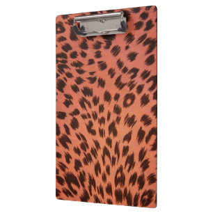PINKES TIERPRINT KLEMMBRETT