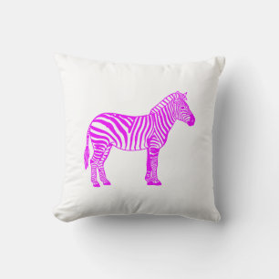 Pinkes Zebra  Kissen
