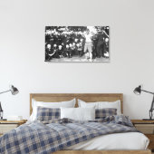 Pinkey Cosbey Vorbereitung für eine Boxmatte Leinwanddruck (Insitu (Schlafzimmer))