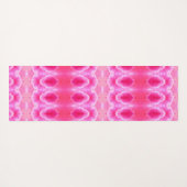 Pinkey-Rose Ikat 4 Yogamatte (Rückseite (Horizontal))