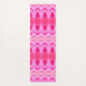 Pinkey-Rose Ikat 4 Yogamatte (Rückseite)