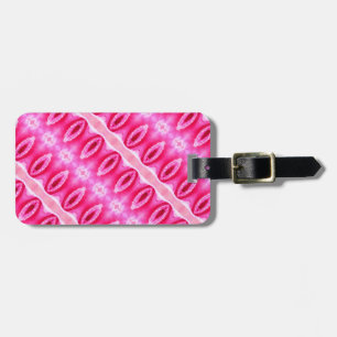 Pinkey-Rose Ikat 6 Gepäckanhänger