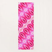 Pinkey-Rose Ikat 6 Yogamatte (Rückseite)
