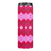 Pinkey-Rose Ikat 7 Thermosbecher (Rückseite)