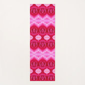 Pinkey-Rose Ikat 7 Yogamatte (Vorderseite)