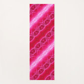 Pinkey-Rose Ikat 8 Yogamatte (Vorderseite)