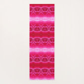 Pinkey-Rose Ikat 8 Yogamatte (Rückseite)