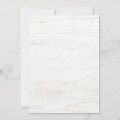 Pinkfarbene Bärenballons, Mädchendusche Einladung (Rückseite)