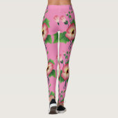 Pinkfarbene Blume Thunder_Cove Leggings (Rückseite)