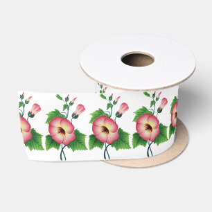 Pinkfarbene Blume Thunder_Cove Satinband