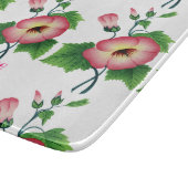 Pinkfarbene Blume Thunder_Cove Schneidebrett (Ecke)