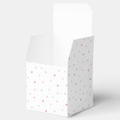 Pinkfarbene Gefälligkeitsbox für das First Tooth P Geschenkschachtel (Geöffnet)