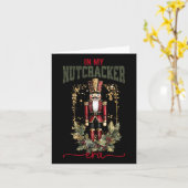Pinkfarbene Nutracker-Kruste in meiner Nutracker-Ä Karte (Gelbe Blume)