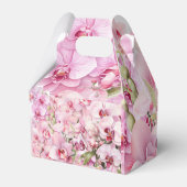 Pinkfarbene Orchideen und Schwarzes Wasser - Vorzu Geschenkschachtel (Rückseite)