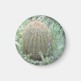 Pinkfarbene Petals Cactus Kühlschrank Magnet