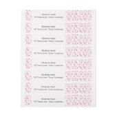 Pinkfarbene Polka-Punkte, Polka-Punktmuster, Punkt (Bogen)