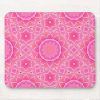 Pinkfarbene Sonne und Sterne Baby Girl Mosaik Must Mousepad
