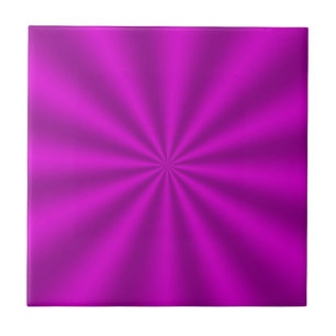Pinkfarbene Sternexplosion-Keramik-Fliese Fliese