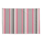 Pinkfarbene und graue Kissenbezüge (Rückseite-Rechts)