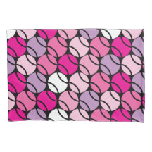 🎾 Pinkfarbene und lila Tennisbälle