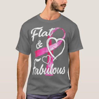 Pinkfarbener Flachbildschirm und fabelhafte Brusen T-Shirt