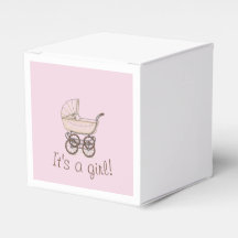 Pinkfarbener Kinderwagen