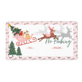 Pinkfarbener Schlitten und Rentier von (Vorne)