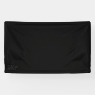 Pinkfarbenes Blumendesign Vinyl Banner