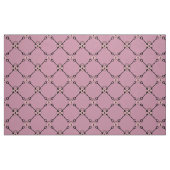 Pinkfarbenes Herzklammer mit Tastenmuster Stoff (Fat Quarter (45,7 x 55,9 cm))
