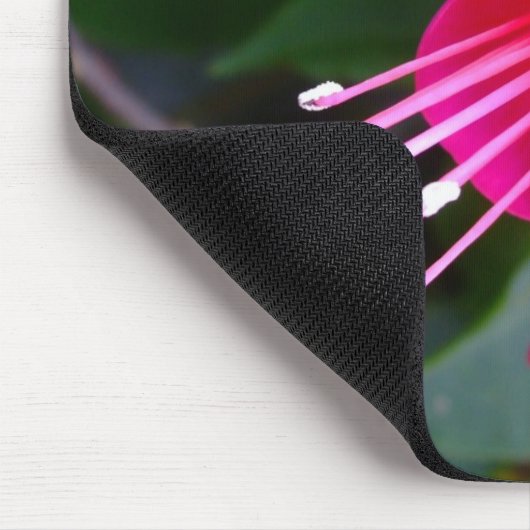 Pinkfarbenes Mousepad (Ecke)