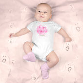 Pinkfarbenes Rauch Halloween Baby Bodysuit Baby Strampler