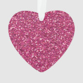 Pinkfarbenes Rosa behalten Ruhe, Ihren Text zu Ornament (Rückseite)