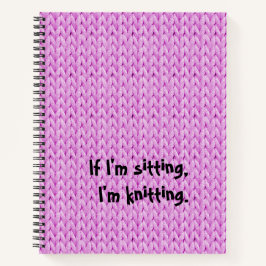 Pinkfarbenes Texturriss Notizblock