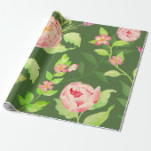 Pinkfarbenes Wrapping-Papier Geschenkpapier (Ungerollt)